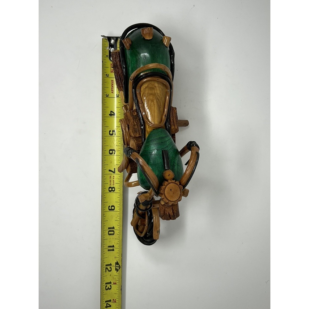 Wooden Motocycle Harley Davidson Model Handmade Home Decorative Gift - Picture 11 of 11